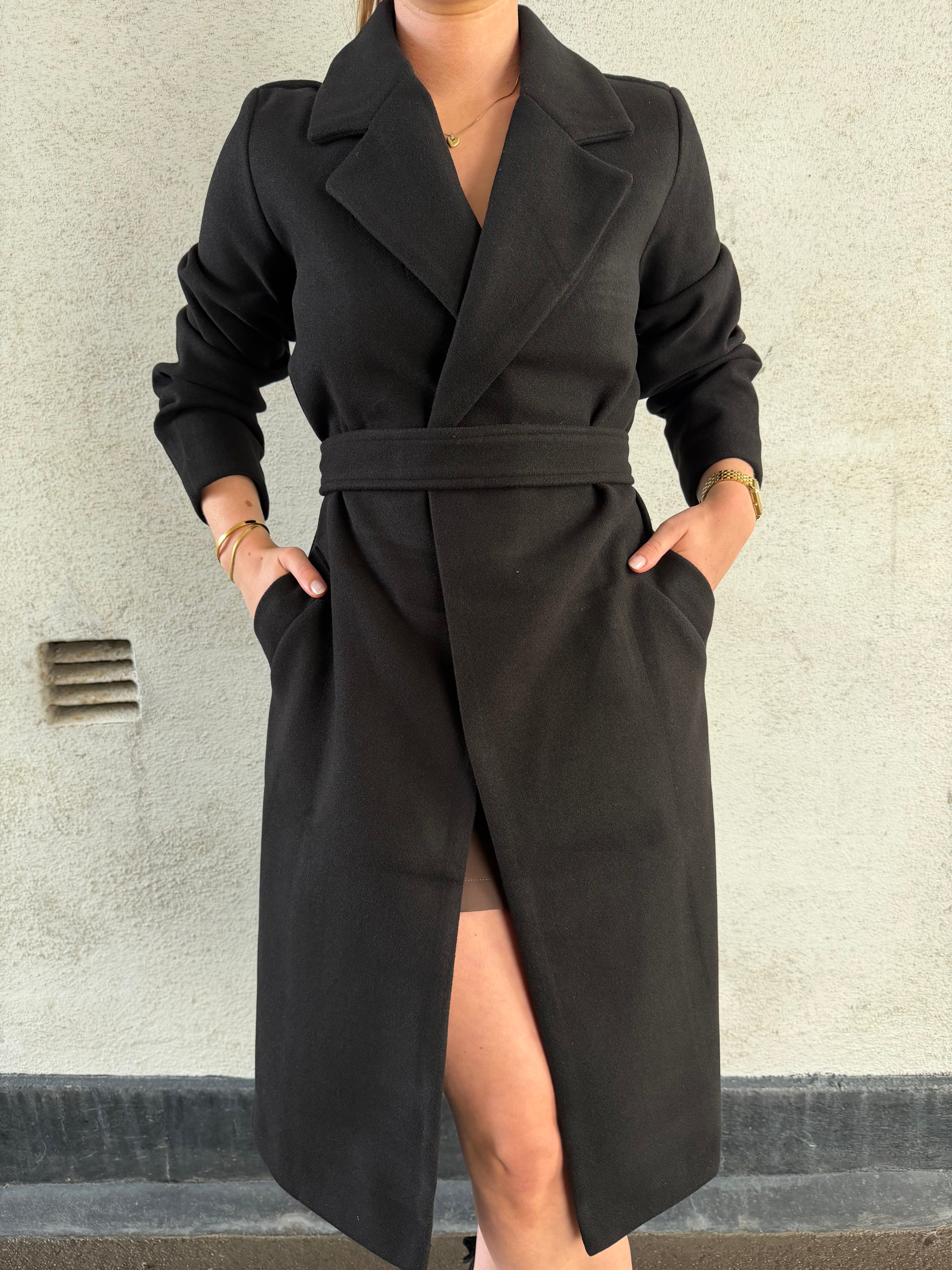 VMFORTUNEAYA Coat - Black